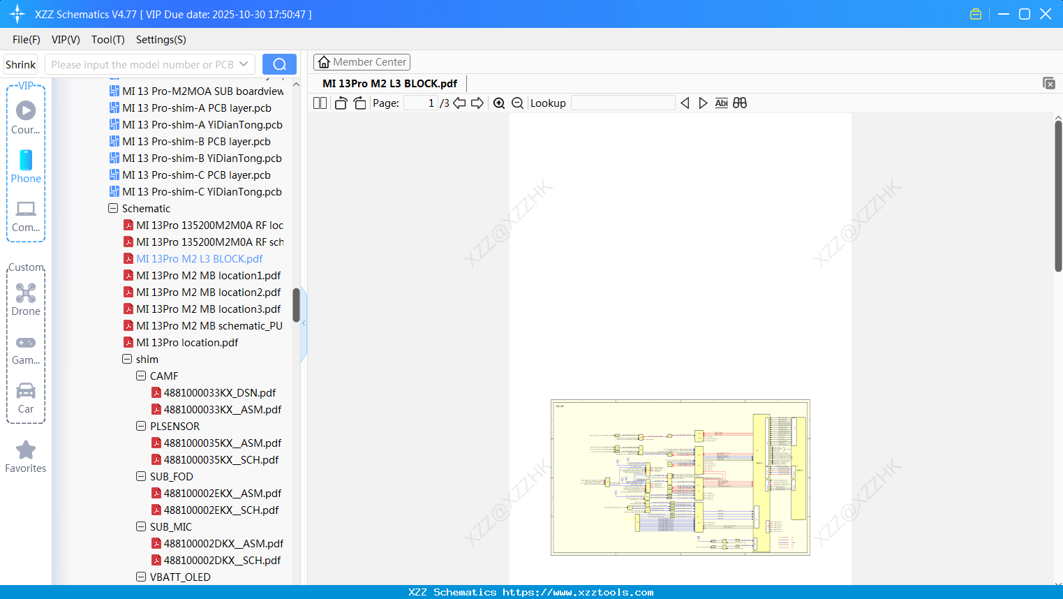 Xiaomi MI 13Pro M2 L3 BLOCK